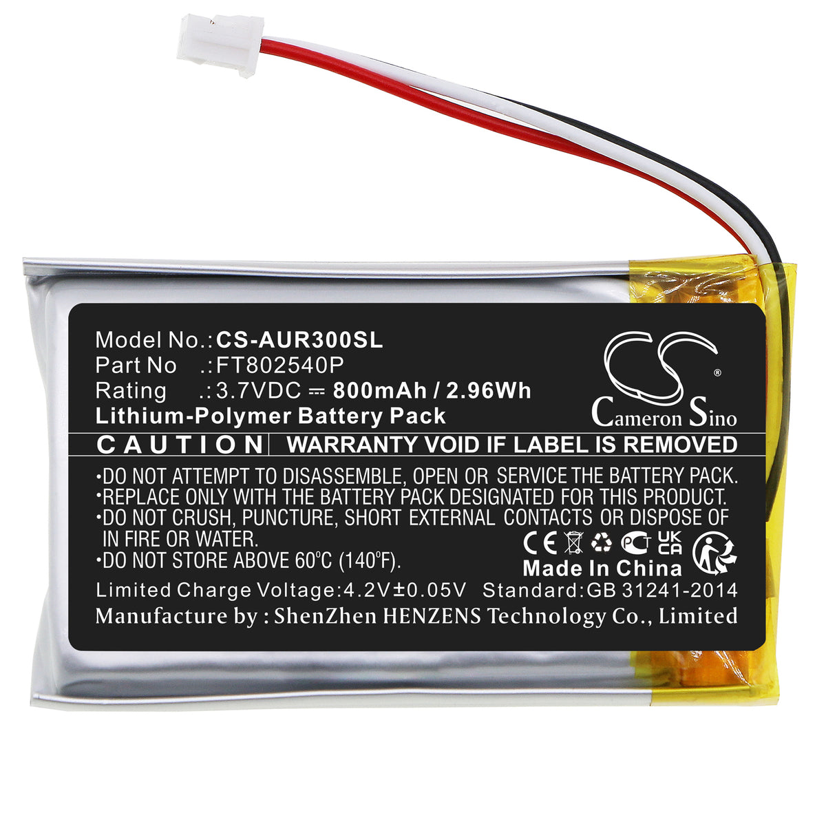 Replacement Battery for Asus ROG Chakram – Keyboard,Mouse – 800mAh / 3.7V