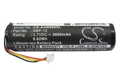 Replacement Battery for Asus  R600 – GPS, Navigator – 2600mAh / 9.62Wh / 3.7V