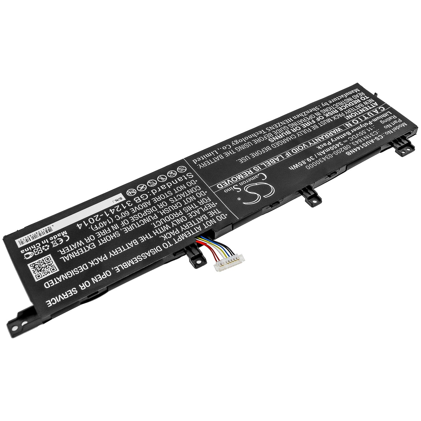 Replacement Battery for Asus  VivoBook S14 S432FA – Notebook, Laptop – 3450mAh / 39.85Wh / 11.55V