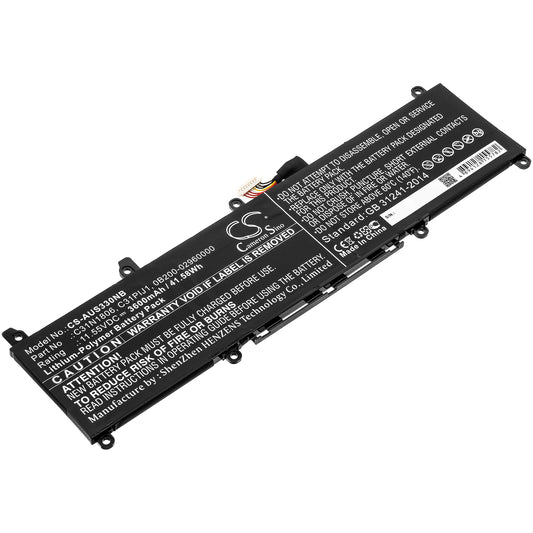 Replacement Battery for Asus X330FA-3G – Notebook, Laptop – 3600mAh / 11.55V