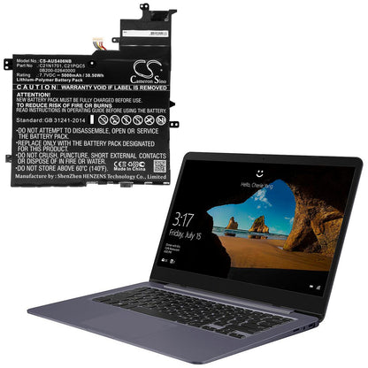 Replacement Battery for Asus  K406UA – Notebook, Laptop – 5000mAh / 38.50Wh / 7.7V