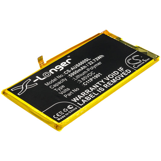 Replacement Battery for Asus ROG Phone II – Mobile, SmartPhone – 5900mAh / 3.85V