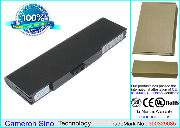 Replacement Battery for Asus S6 – Notebook, Laptop – 6600mAh / 11.1V - image 1