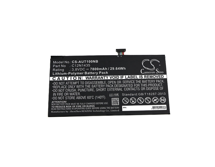 Replacement Battery for Asus Transformer Book T100HA – Notebook, Laptop – 7800mAh / 3.8V - image 3