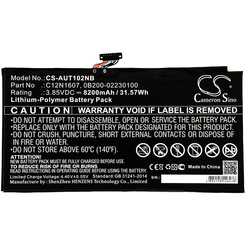 Replacement Battery for Asus Transformer Mini – Notebook, Laptop – 8200mAh / 3.85V - image 3