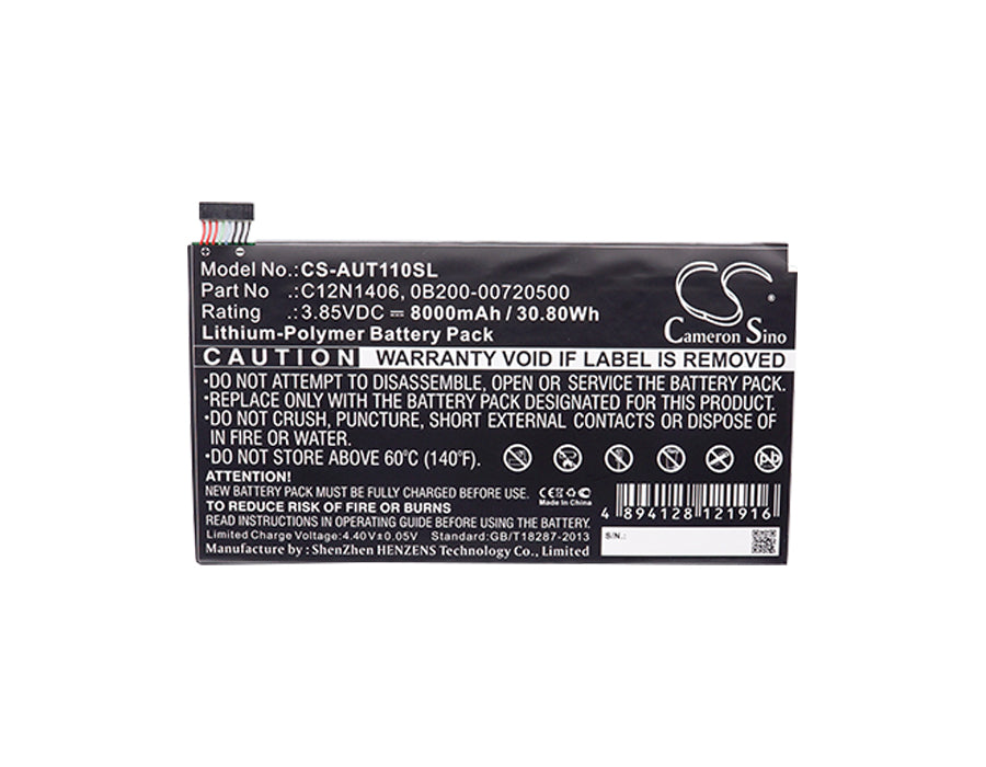 Replacement Battery for Asus Transformer Book T100TAL – Tablet – 8000mAh / 3.85V - image 5