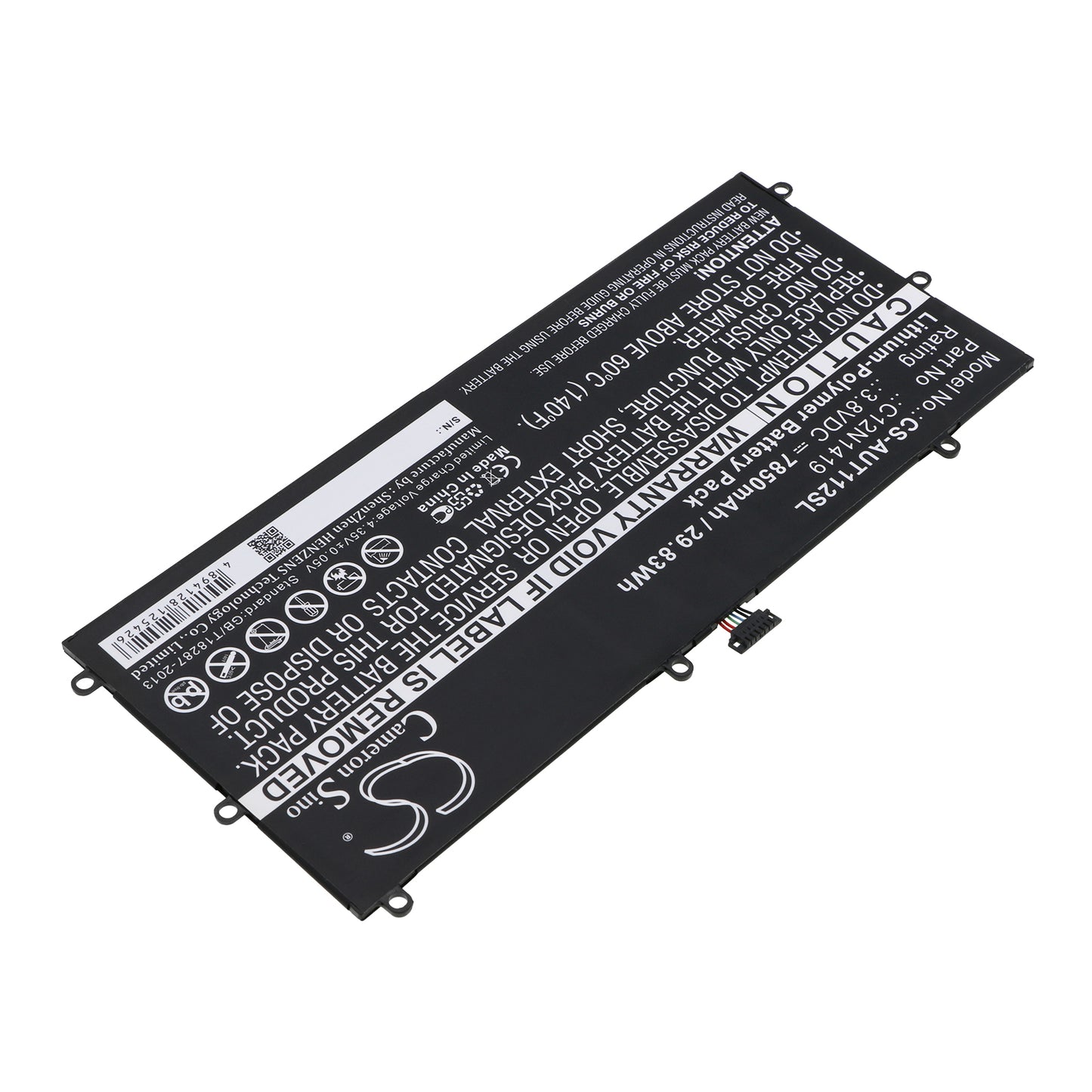 Replacement Battery for Asus Transformer Book T100 Chi – Tablet – 7850mAh / 3.8V - image 2