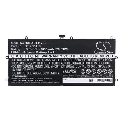 Replacement Battery for Asus Transformer Book T100 Chi – Tablet – 7850mAh / 3.8V - image 3