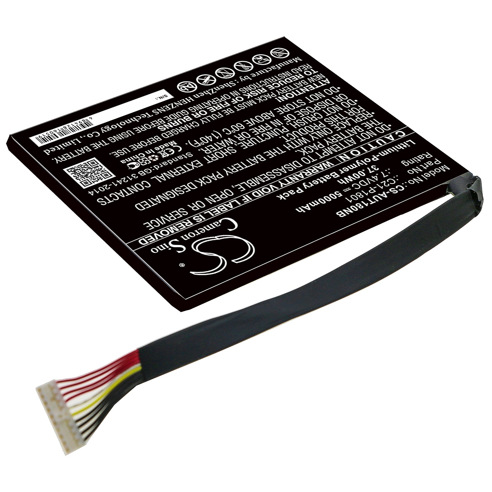 Replacement Battery for Asus Transformer AiO P1801 Tablet PC – Notebook, Laptop – 5000mAh / 7.4V - image 2