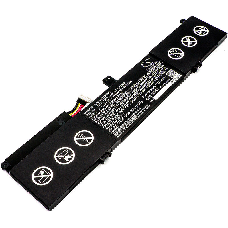 Replacement Battery for Asus Q304ua – Notebook, Laptop – 4750mAh / 11.55V - image 1