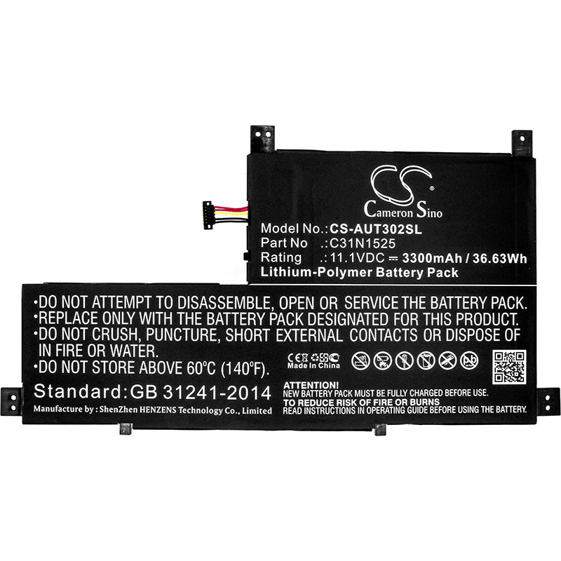 Replacement Battery for Asus Transformer Book T302 – Tablet – 3300mAh / 11.1V - image 3