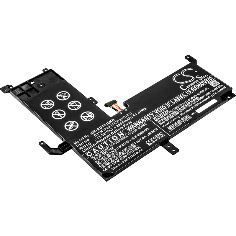 Replacement Battery for Asus VivoBook Flip TP510 – Notebook, Laptop – 3600mAh / 11.52V - image 1