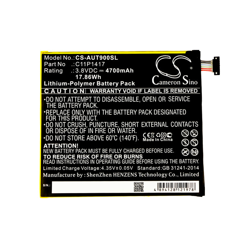 Replacement Battery for Asus Transformer Book T90 – Tablet – 4700mAh / 3.8V - image 3