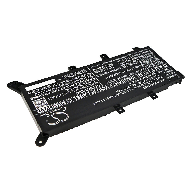 Replacement Battery for Asus VivoBook 4000 – Notebook, Laptop – 4700mAh / 7.6V - image 2