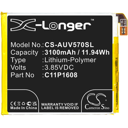 Replacement Battery for Asus ZenFone AR – Mobile, SmartPhone – 3100mAh / 3.85V