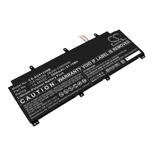 Replacement Battery for Asus ROG Flow X13 GV301QH-K6028T – Notebook, Laptop – 3950mAh / 15.48V