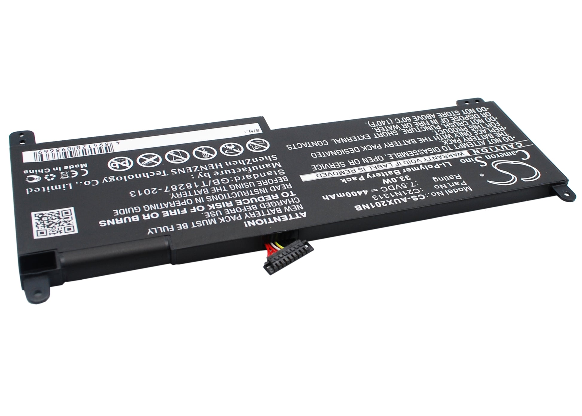 Replacement Battery for Asus Transformer Book Trio TX201 – Notebook, Laptop – 4400mAh / 7.5V - image 3