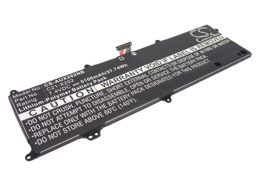 Replacement Battery for Asus VivoBook S200 – Notebook, Laptop – 5100mAh / 7.4V