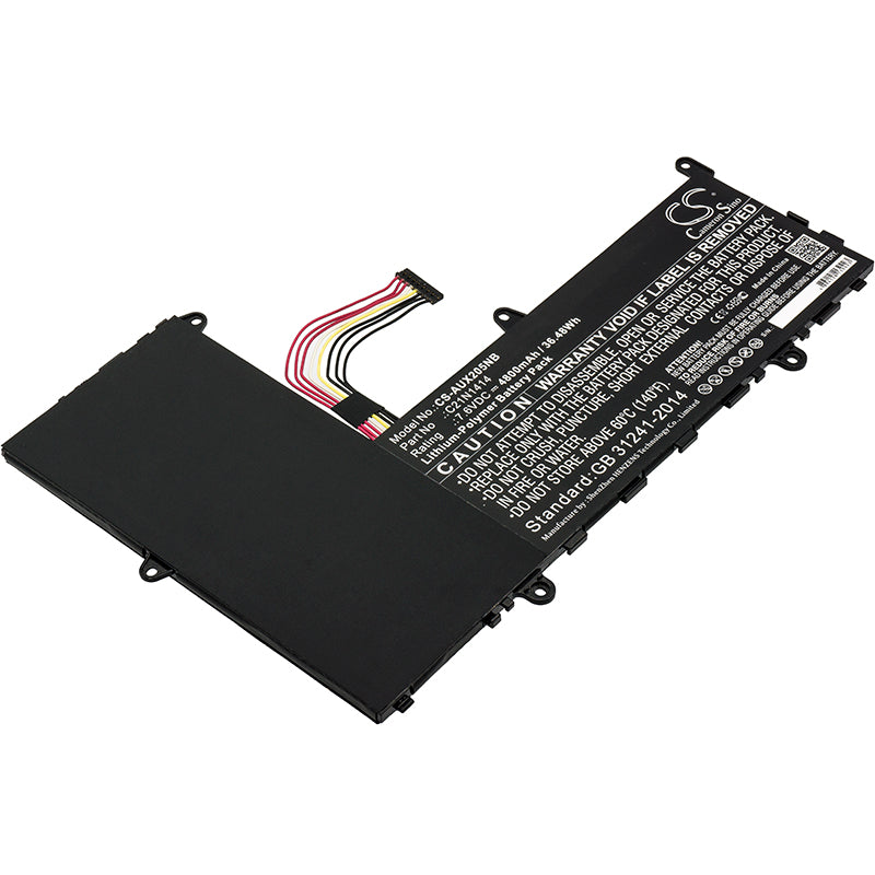 Replacement Battery for Asus EeeBook X205 – Notebook, Laptop – 4800mAh / 7.6V - image 1