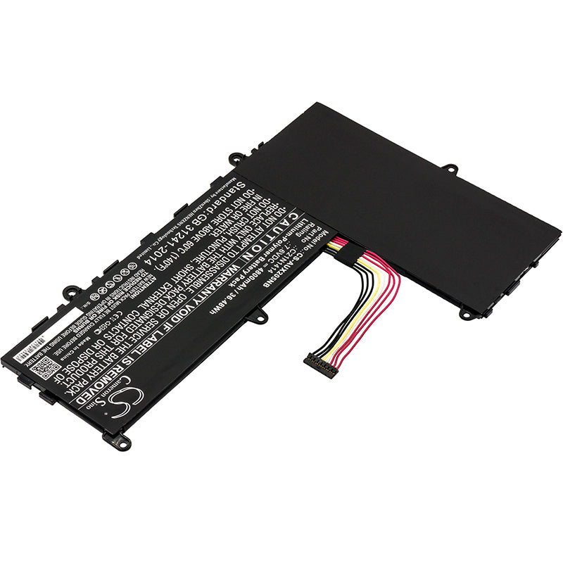 Replacement Battery for Asus EeeBook X205 – Notebook, Laptop – 4800mAh / 7.6V - image 2