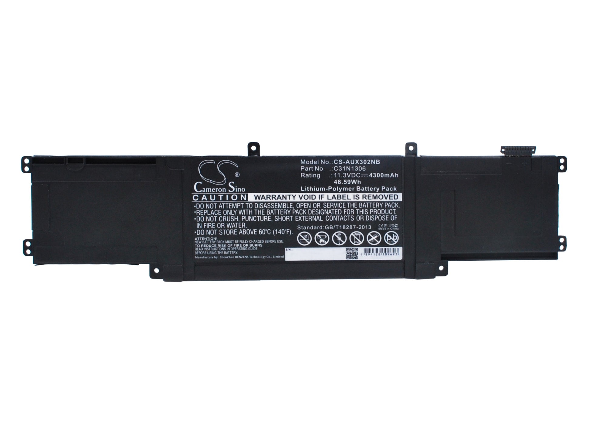 Replacement Battery for Asus Zenbook UX302 – Notebook, Laptop – 4300mAh / 11.3V - image 5