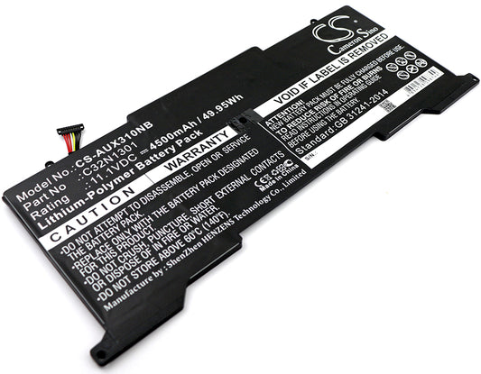 Replacement Battery for Asus Zenbook UX31LA – Notebook, Laptop – 4500mAh / 11.1V