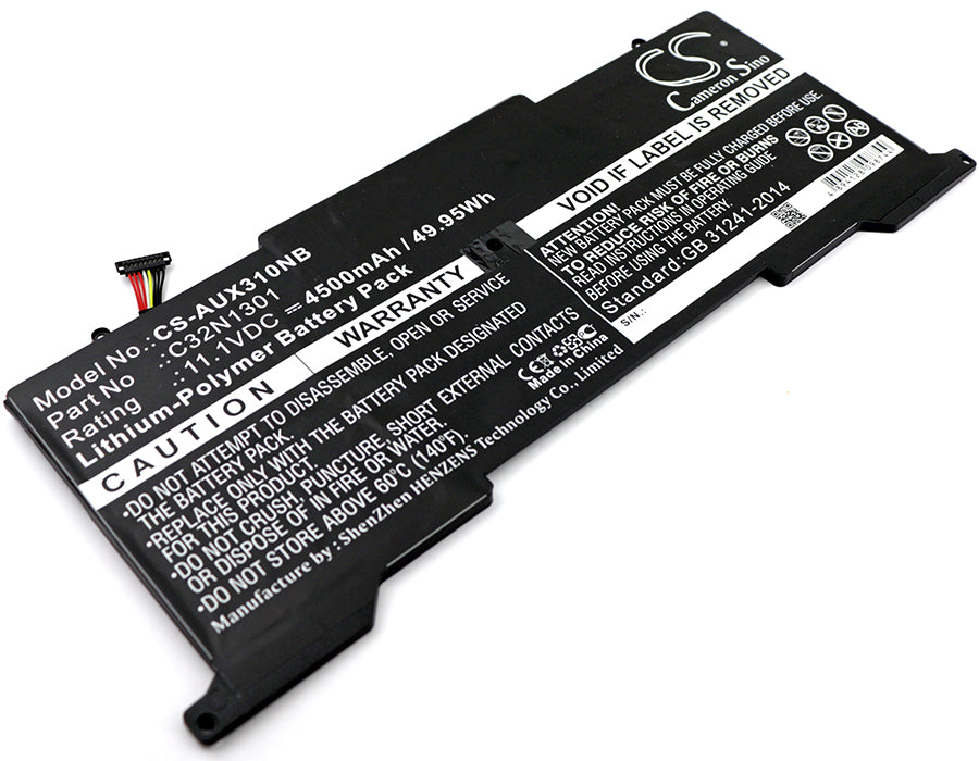 Replacement Battery for Asus  UX31L – Notebook, Laptop – 4500mAh / 49.95Wh / 11.1V