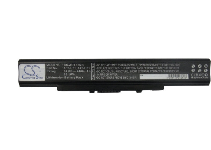Replacement Battery for Asus U31 – Notebook, Laptop – 4400mAh / 14.8V - image 5