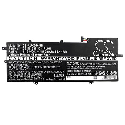 Replacement Battery for Asus UX360UA – Notebook, Laptop – 4800mAh / 11.55V - image 3