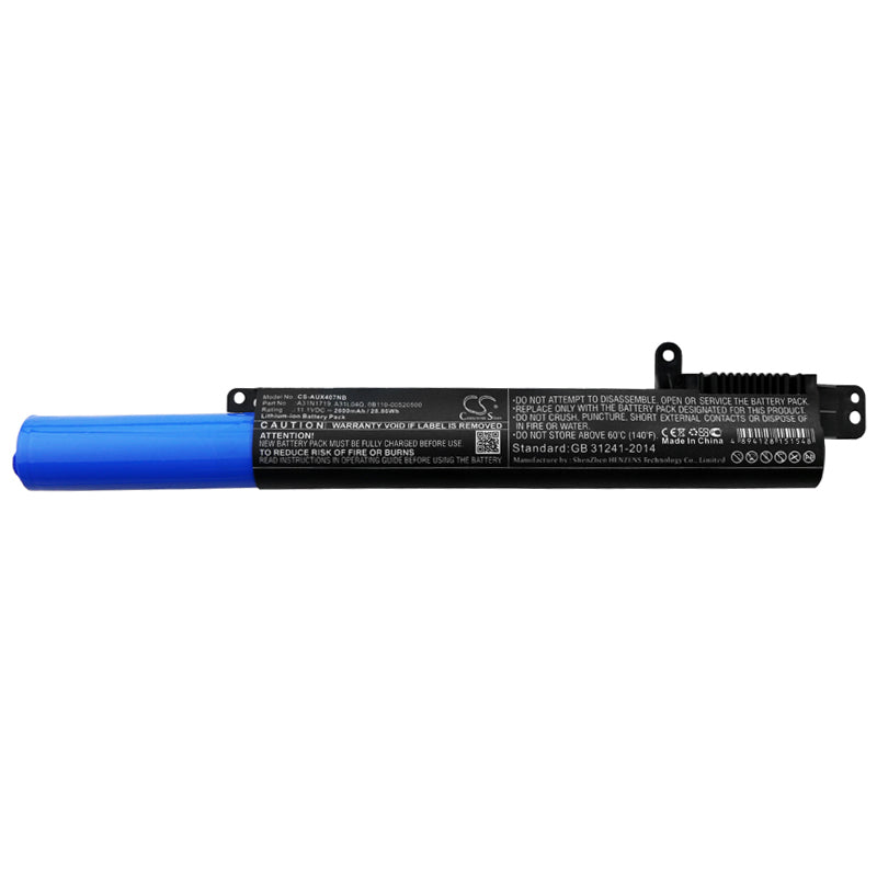 Replacement Battery for Asus X407UA-1C – Notebook, Laptop – 2600mAh / 11.1V - image 3