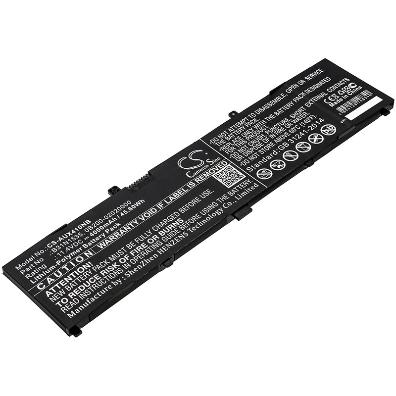 Replacement Battery for Asus UX310 – Notebook, Laptop – 4000mAh / 11.4V - image 1