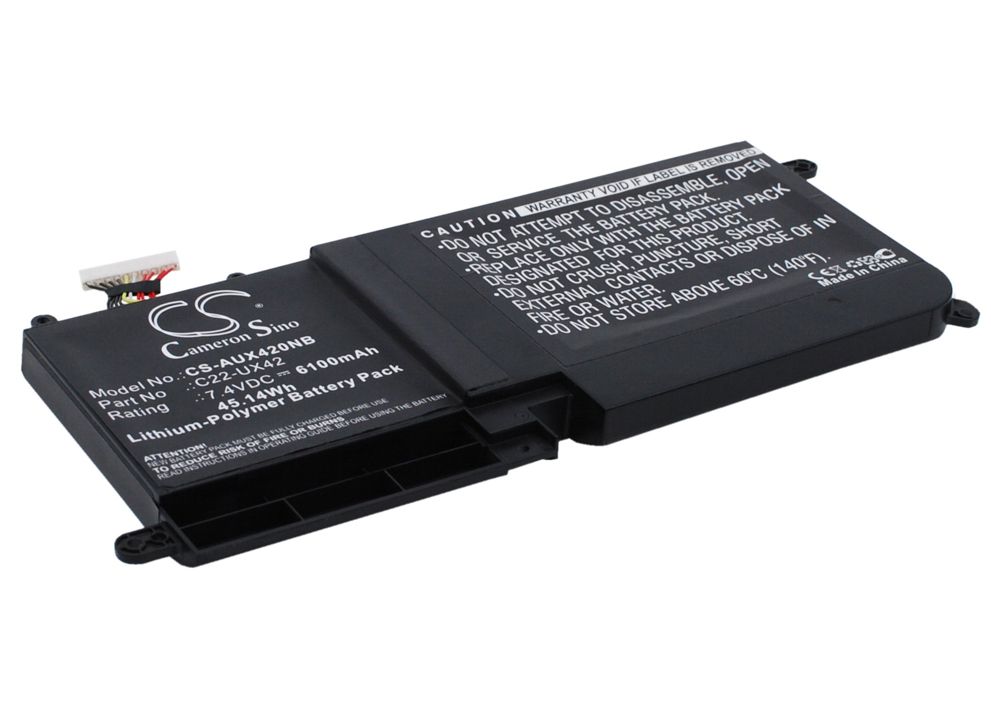 Replacement Battery for Asus Zenbook UX42 – Notebook, Laptop – 6100mAh / 7.4V - image 2