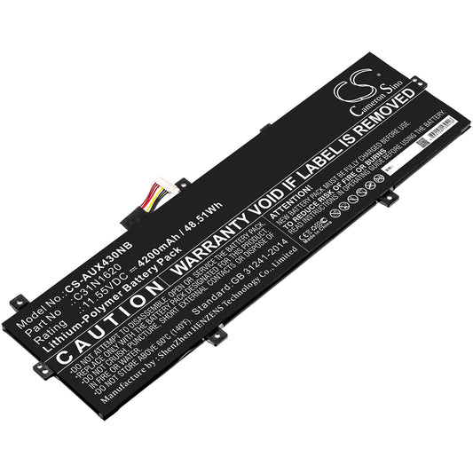 Replacement Battery for Asus BX430 – Notebook, Laptop – 4200mAh / 11.55V