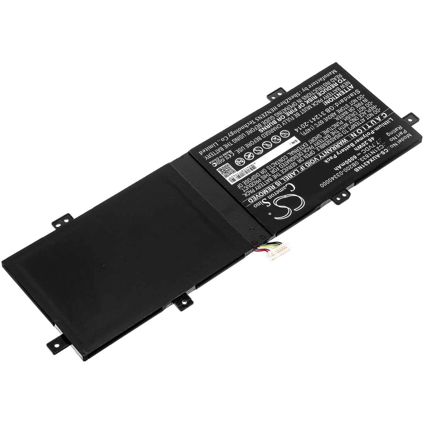 Replacement Battery for Asus  BX431FA – Notebook, Laptop – 6000mAh / 46.20Wh / 7.7V