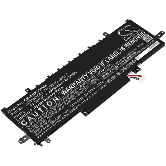 Replacement Battery for Asus ZenBook 14 UX434FL-AI034R – Notebook, Laptop – 4200mAh / 11.55V
