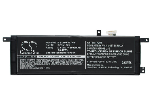 Replacement Battery for Asus X453 – Notebook, Laptop – 4000mAh / 7.6V