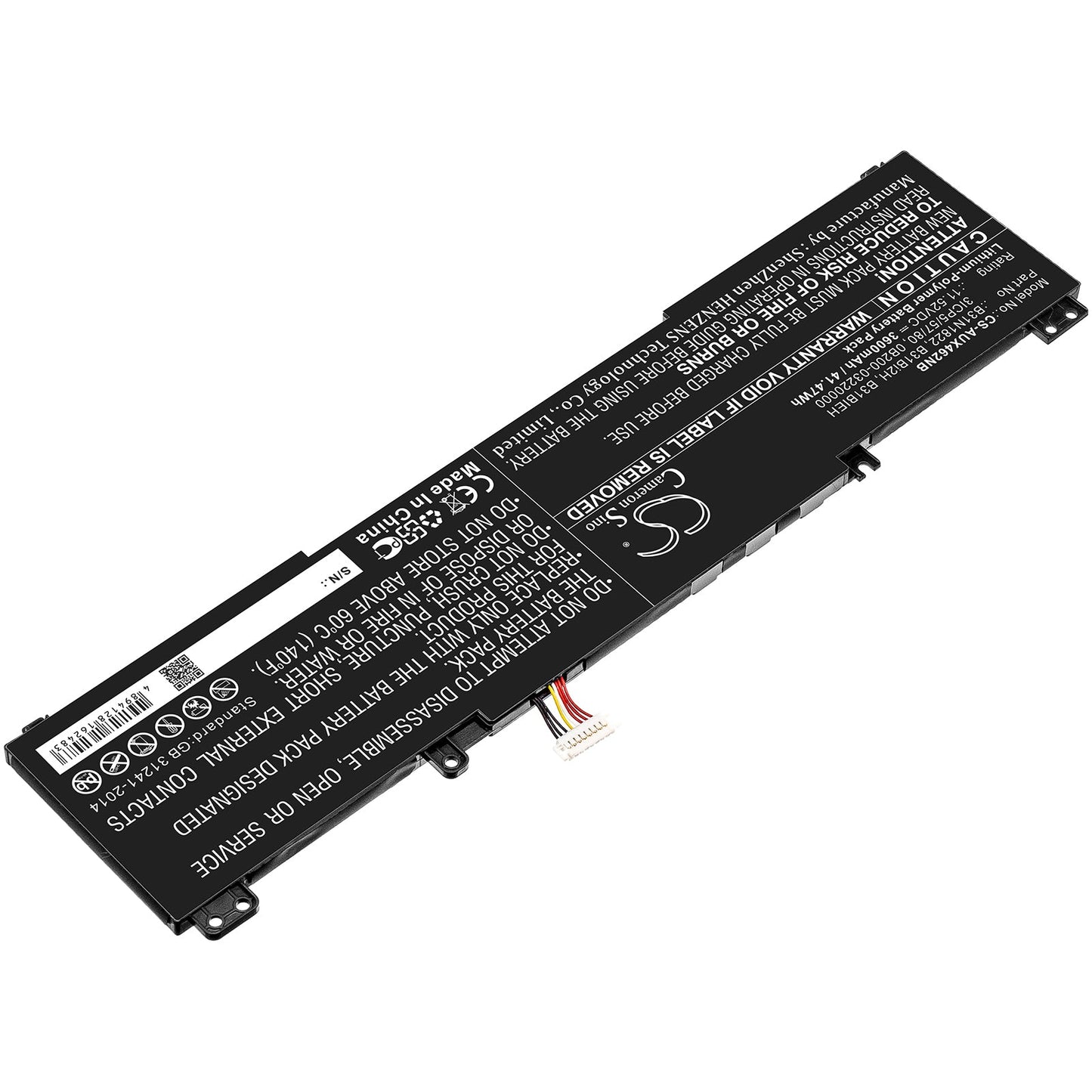 Replacement Battery for Asus  UM462DA – Notebook, Laptop – 3600mAh / 41.47Wh / 11.52V