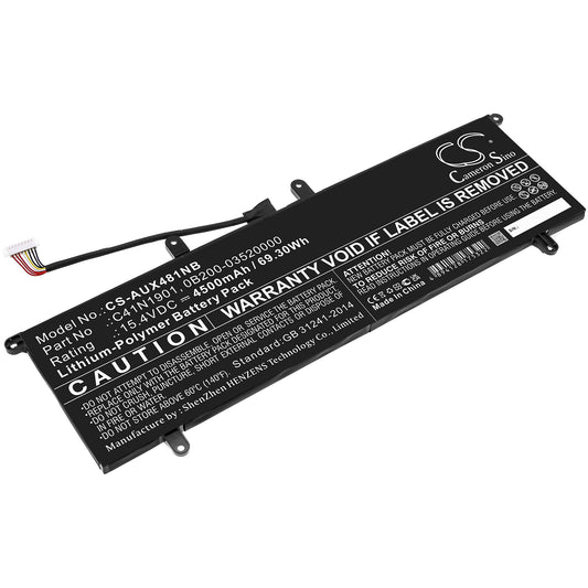 Replacement Battery for Asus ZenBook Duo UX481FA-HJ047T – Notebook, Laptop – 4500mAh / 15.4V