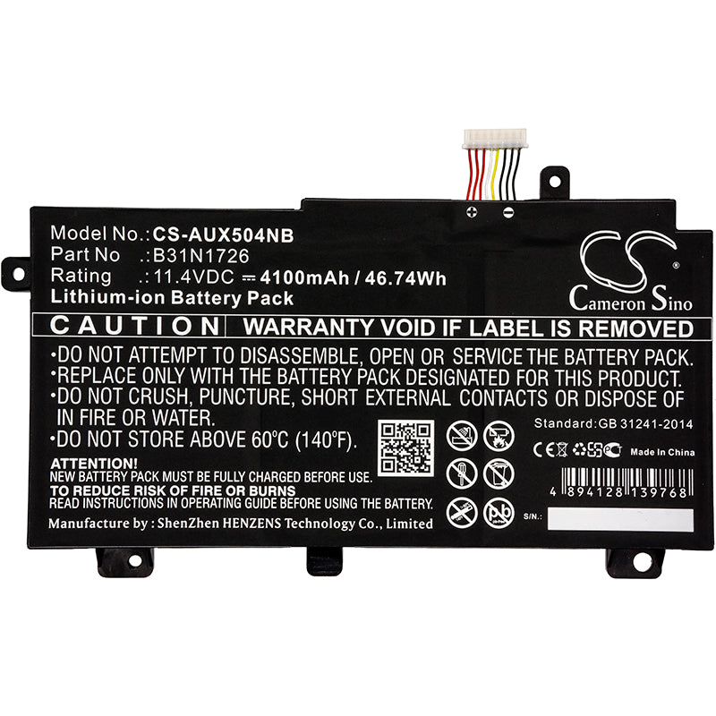 Replacement Battery for Asus FX504 – Notebook, Laptop – 4100mAh / 11.4V - image 3