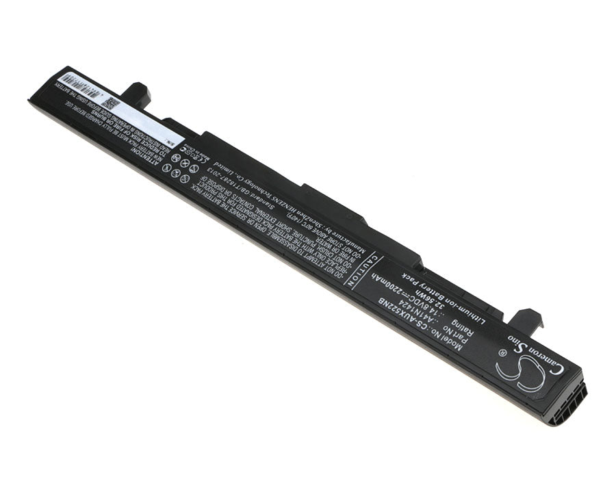 Replacement Battery for Asus  FX-PLUS – Notebook, Laptop – 2200mAh / 32.56Wh / 14.8V