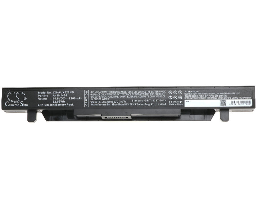 Replacement Battery for Asus  FX-PLUS – Notebook, Laptop – 2200mAh / 32.56Wh / 14.8V