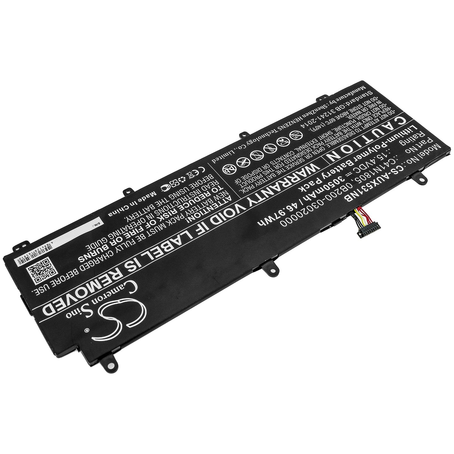 Replacement Battery for Asus  GX531 – Notebook, Laptop – 3050mAh / 46.97Wh / 15.4V