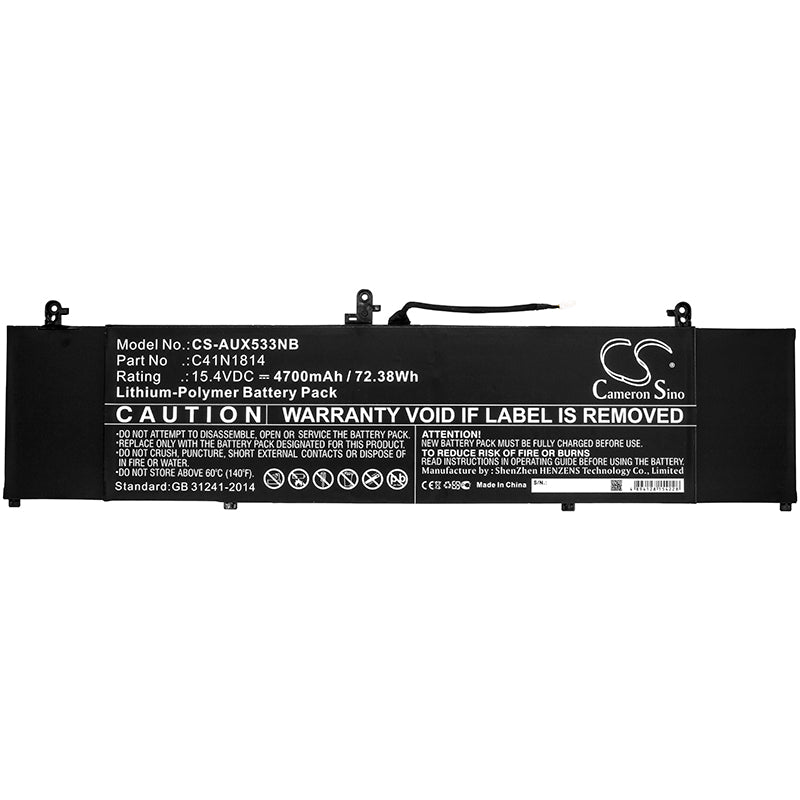 Replacement Battery for Asus ZenBook 15 UX533FD – Notebook, Laptop – 4700mAh / 15.4V - image 3