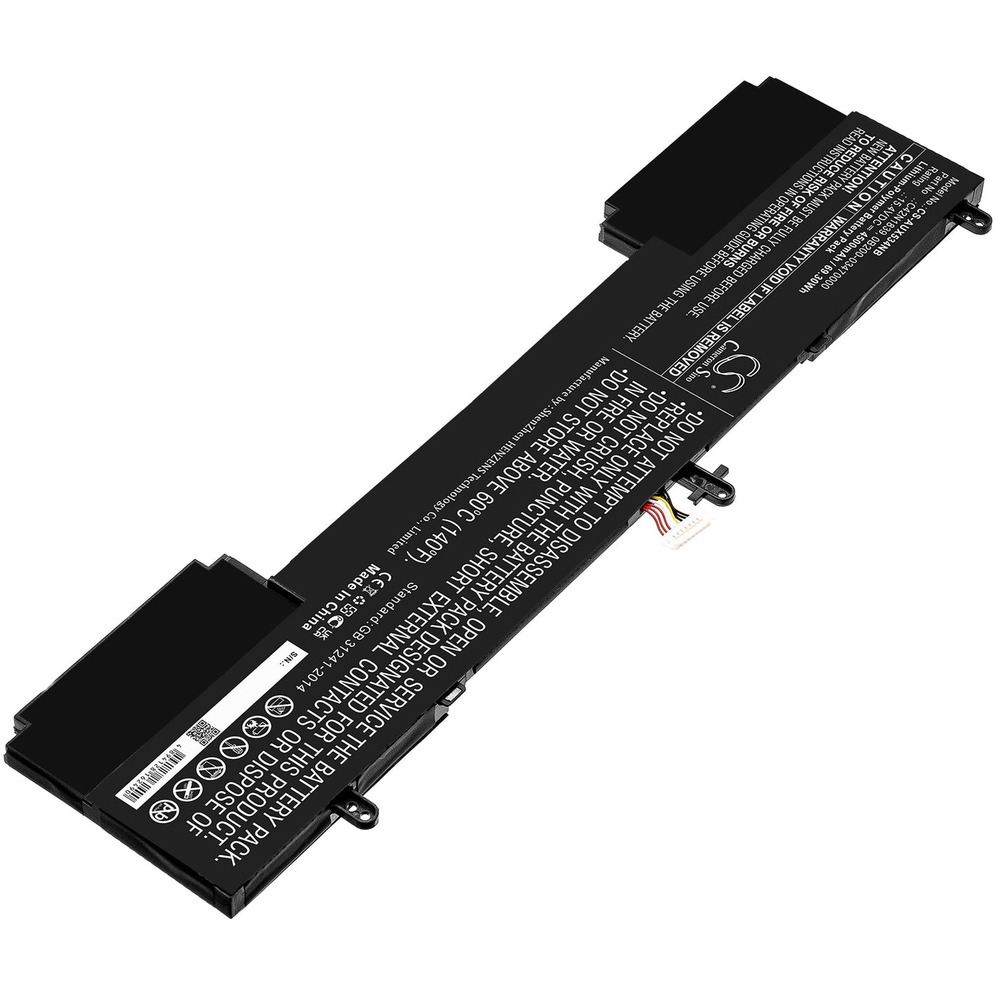 Replacement Battery for Asus  UX534FA – Notebook, Laptop – 4500mAh / 69.30Wh / 15.4V
