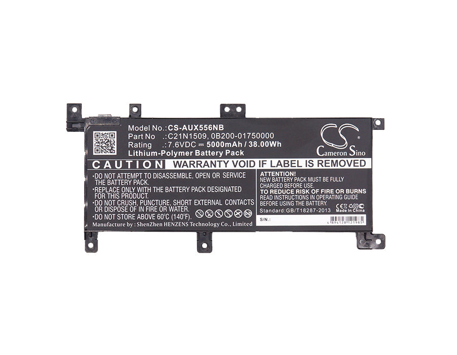 Replacement Battery for Asus X556UA – Notebook, Laptop – 5000mAh / 7.6V - image 3