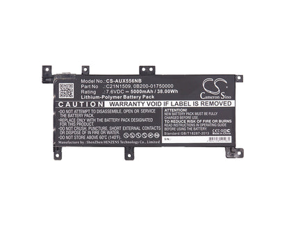 Replacement Battery for Asus X556UA – Notebook, Laptop – 5000mAh / 7.6V - image 3