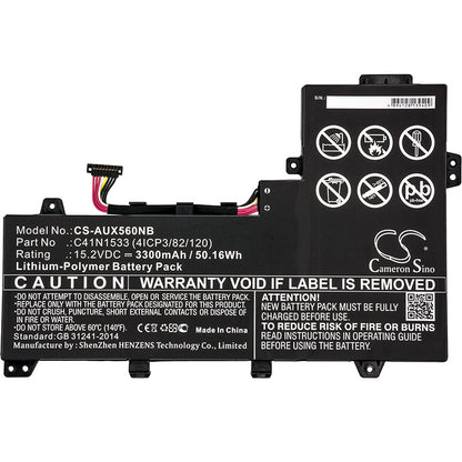 Replacement Battery for Asus UX560UQ – Notebook, Laptop – 3300mAh / 15.2V - image 3