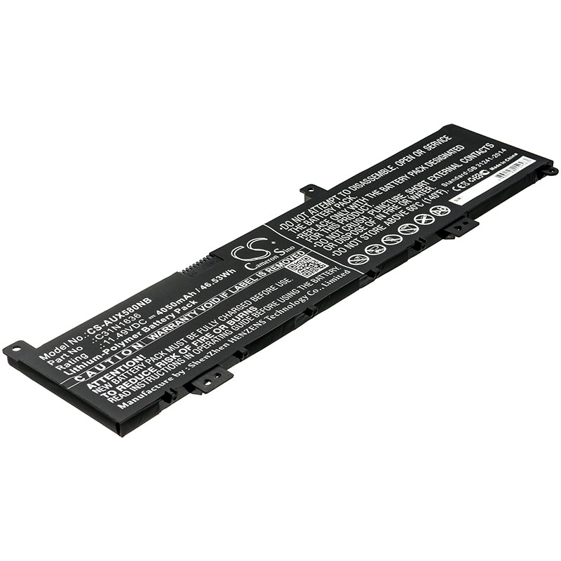 Replacement Battery for Asus VivoBook Pro 15 – Notebook, Laptop – 4050mAh / 11.49V - image 1