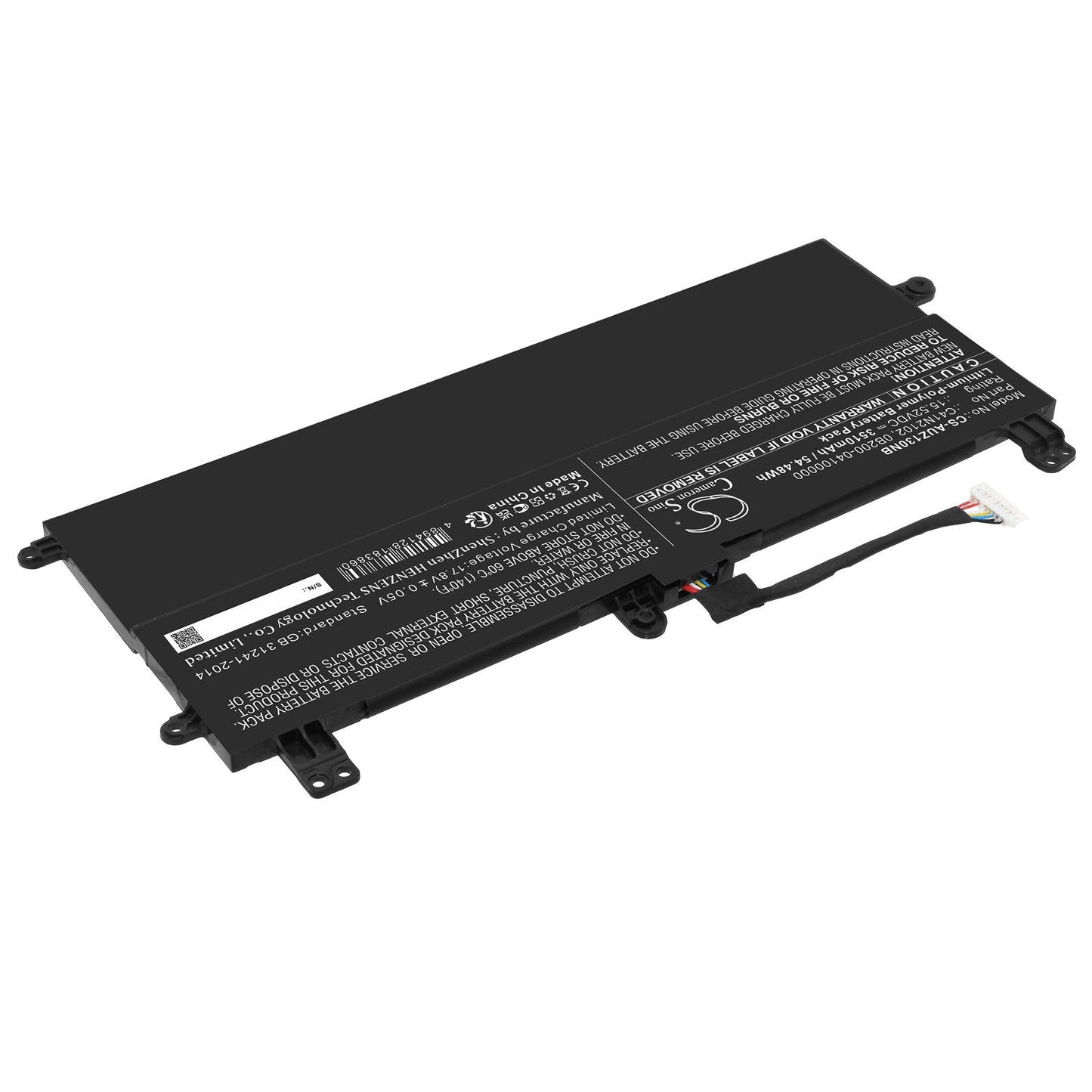Replacement Battery for Asus  GZ301 – Notebook, Laptop – 3510mAh / 54.48Wh / 15.52V