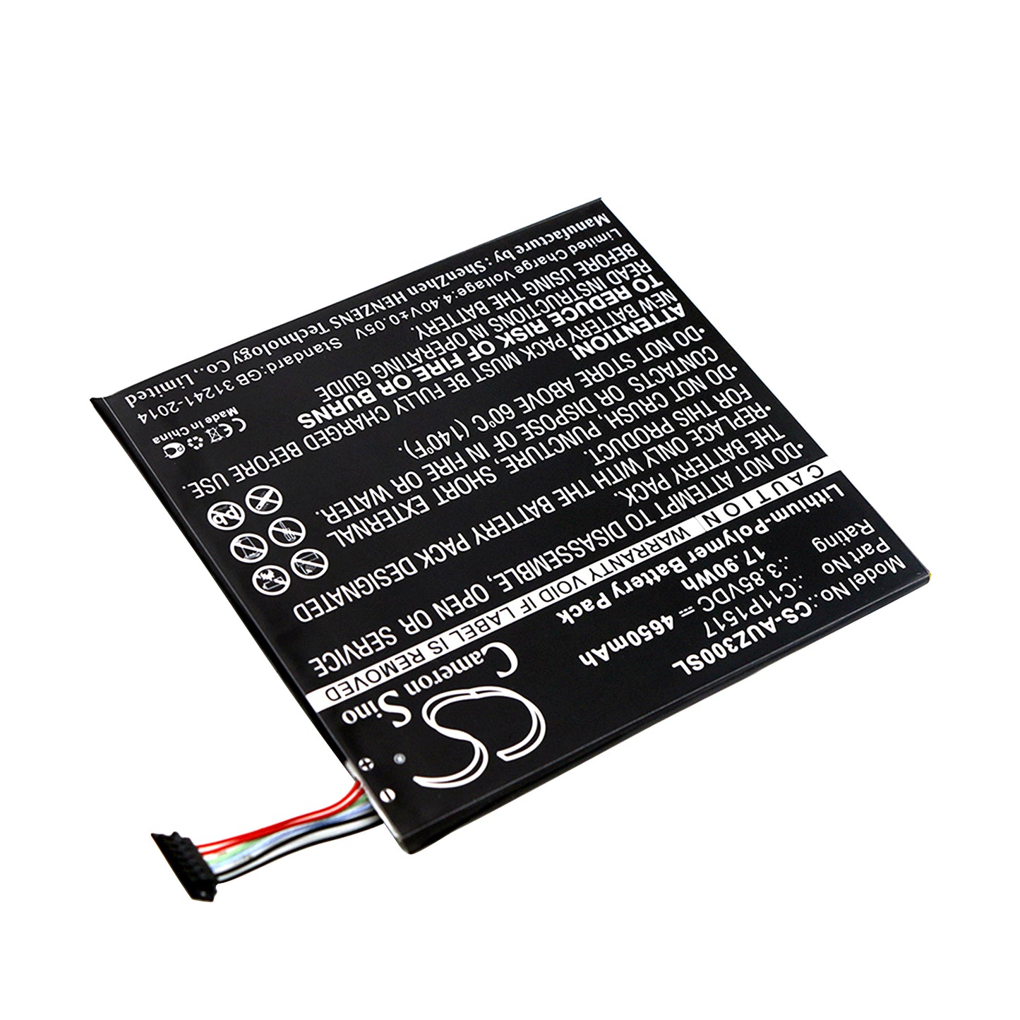 Replacement Battery for Asus ZenPad C 7.0 P01Z – Tablet – 4650mAh / 3.85V - image 2